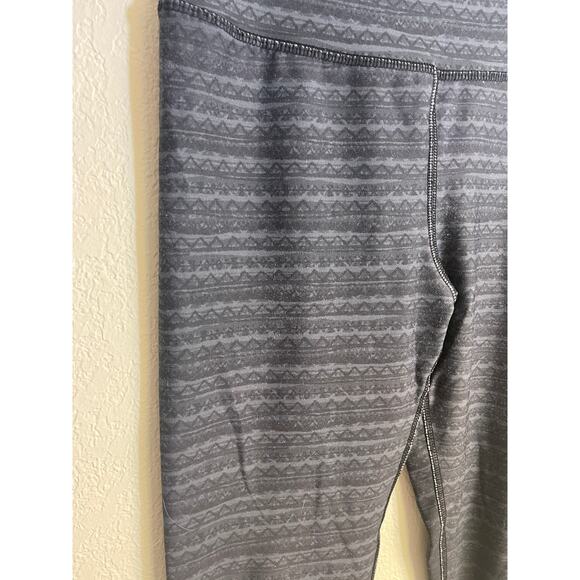 Evolution & Creation High Waist Gray Sun Bird Moon Leggings Yoga Pants M Capris - Picture 3 of 7